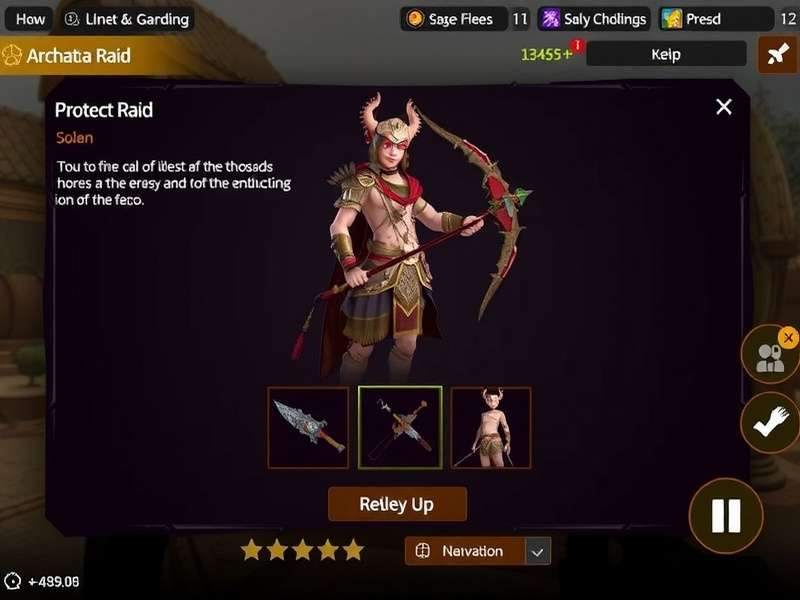 Archero Maratha Raid gameplay screenshot